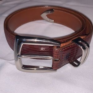 J. Hilburn Exotic Collection Custom Lizard Belt